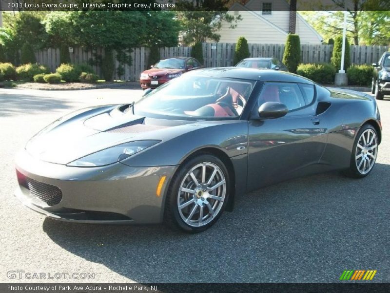 Lifestyle Graphite Gray / Paprika 2011 Lotus Evora Coupe