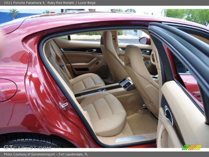  2011 Panamera 4 Luxor Beige Interior