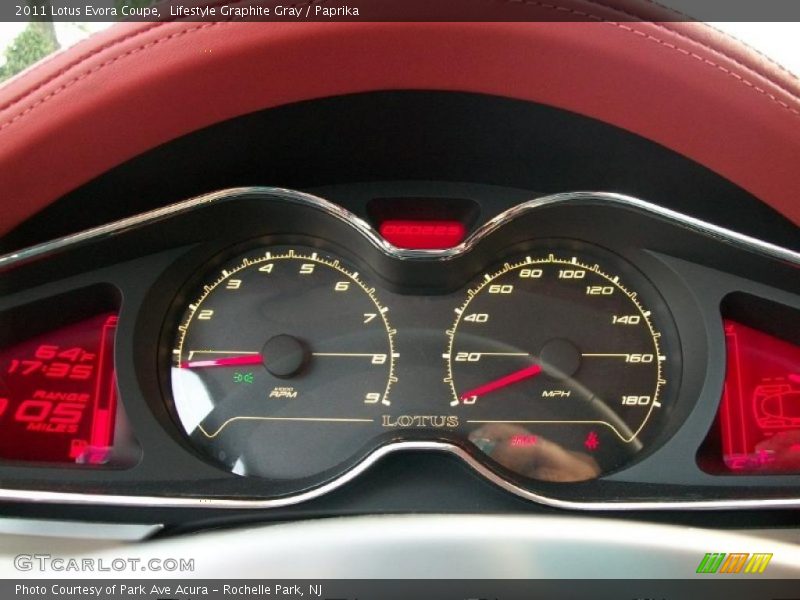  2011 Evora Coupe Coupe Gauges