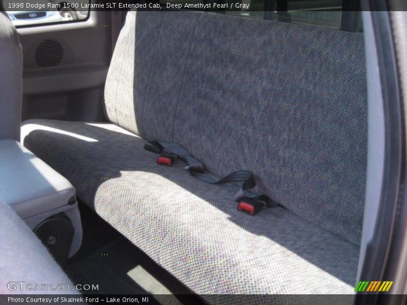 Deep Amethyst Pearl / Gray 1998 Dodge Ram 1500 Laramie SLT Extended Cab