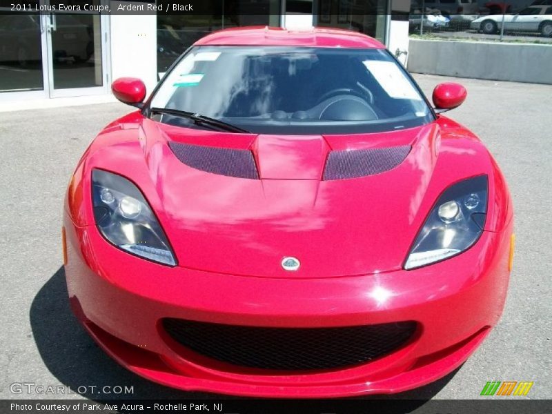  2011 Evora Coupe Ardent Red