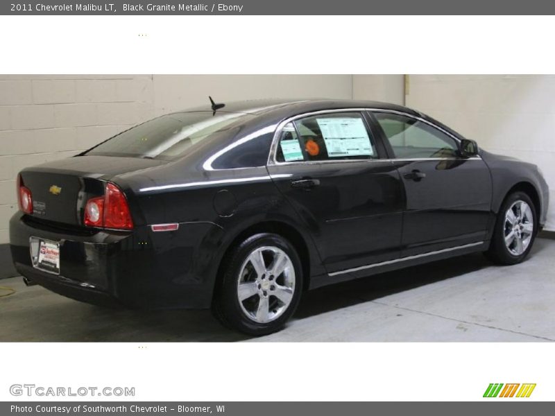 Black Granite Metallic / Ebony 2011 Chevrolet Malibu LT