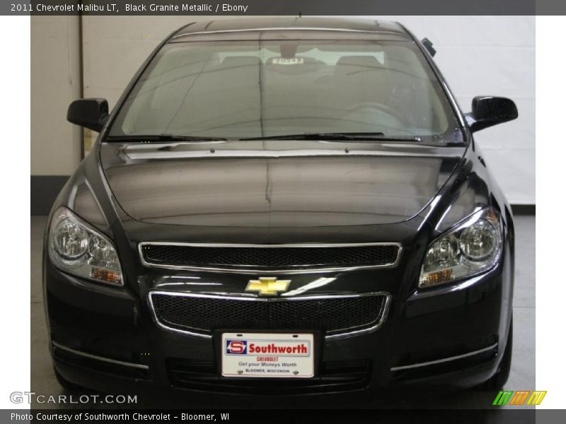 Black Granite Metallic / Ebony 2011 Chevrolet Malibu LT