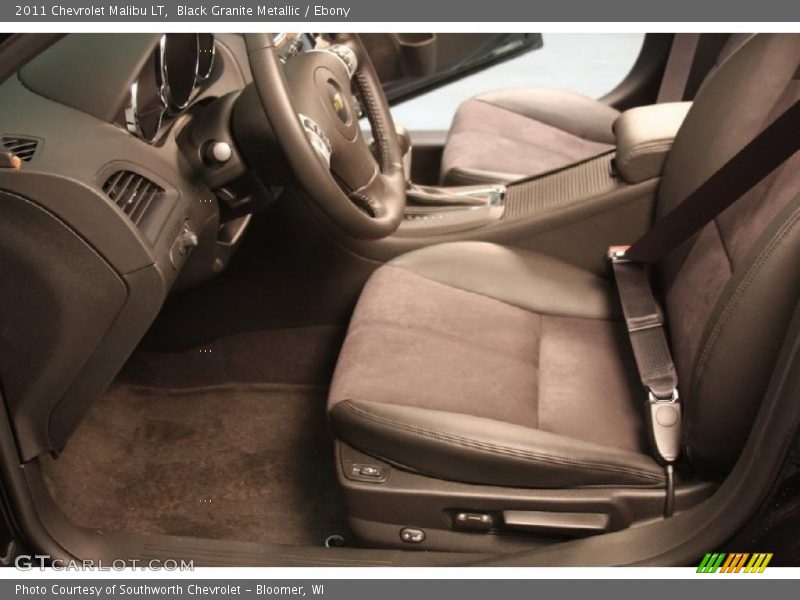 Black Granite Metallic / Ebony 2011 Chevrolet Malibu LT