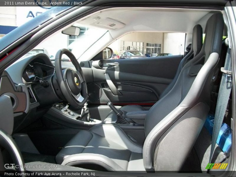  2011 Evora Coupe Black Interior