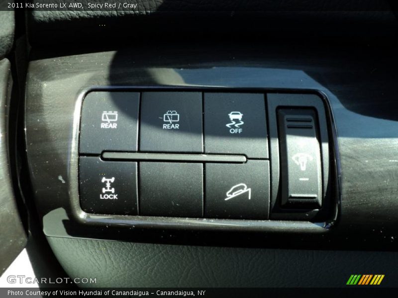 Spicy Red / Gray 2011 Kia Sorento LX AWD