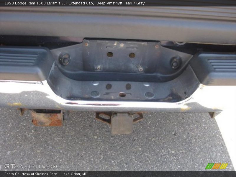 Deep Amethyst Pearl / Gray 1998 Dodge Ram 1500 Laramie SLT Extended Cab