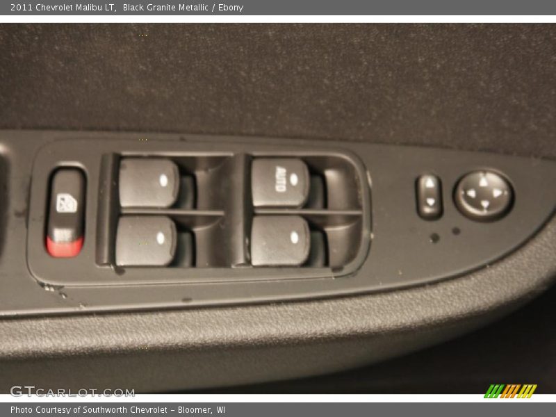 Black Granite Metallic / Ebony 2011 Chevrolet Malibu LT