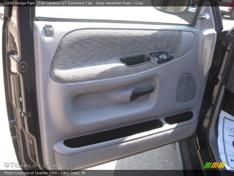 Deep Amethyst Pearl / Gray 1998 Dodge Ram 1500 Laramie SLT Extended Cab