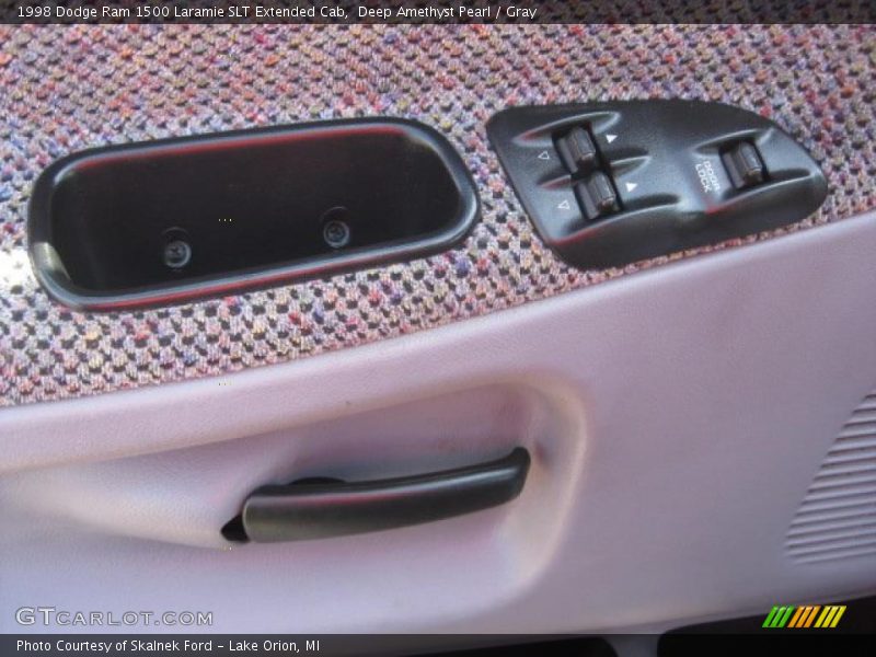 Deep Amethyst Pearl / Gray 1998 Dodge Ram 1500 Laramie SLT Extended Cab