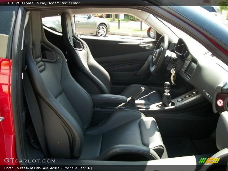  2011 Evora Coupe Black Interior