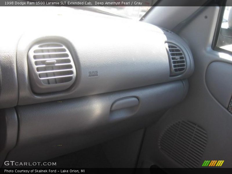 Deep Amethyst Pearl / Gray 1998 Dodge Ram 1500 Laramie SLT Extended Cab
