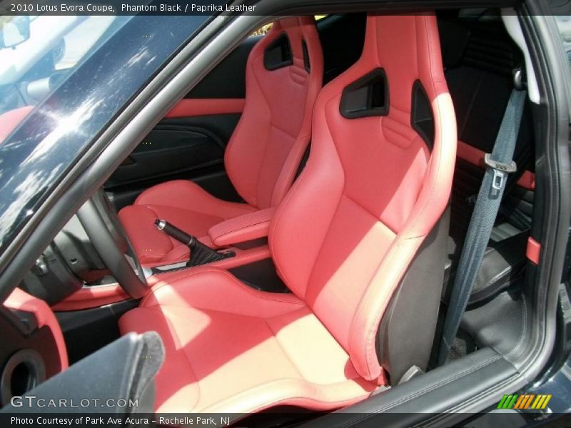  2010 Evora Coupe Paprika Leather Interior