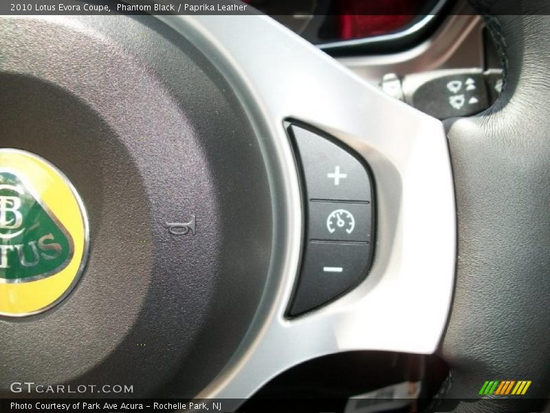 Controls of 2010 Evora Coupe