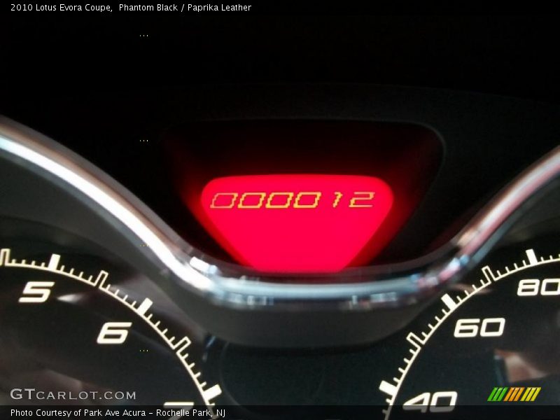 Phantom Black / Paprika Leather 2010 Lotus Evora Coupe