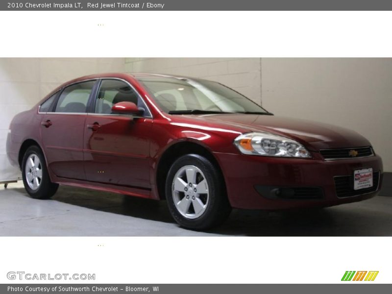 Red Jewel Tintcoat / Ebony 2010 Chevrolet Impala LT