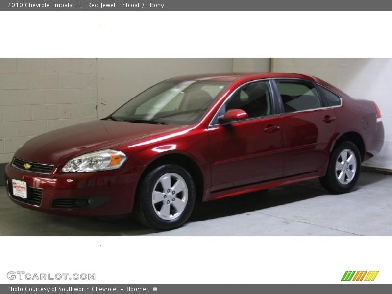 Red Jewel Tintcoat / Ebony 2010 Chevrolet Impala LT