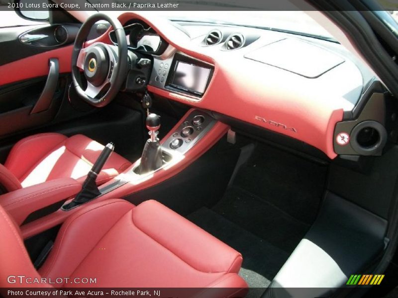  2010 Evora Coupe Paprika Leather Interior