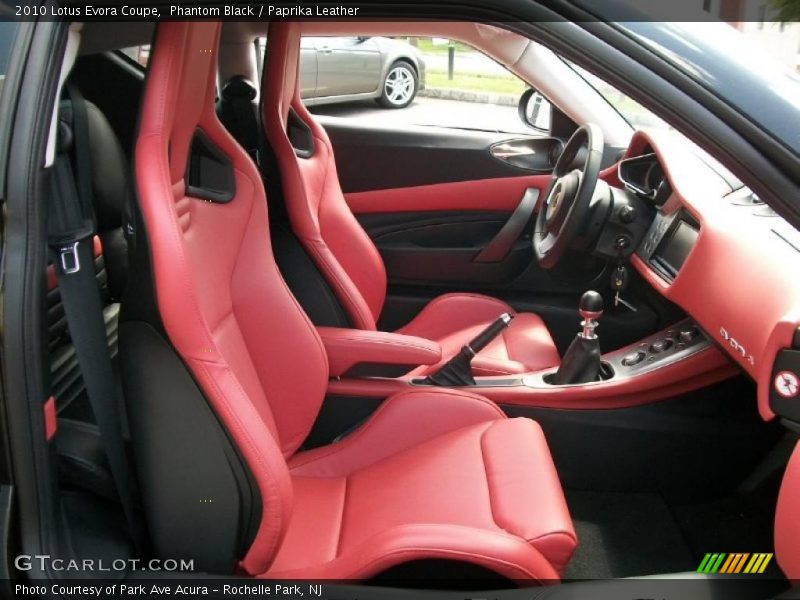  2010 Evora Coupe Paprika Leather Interior