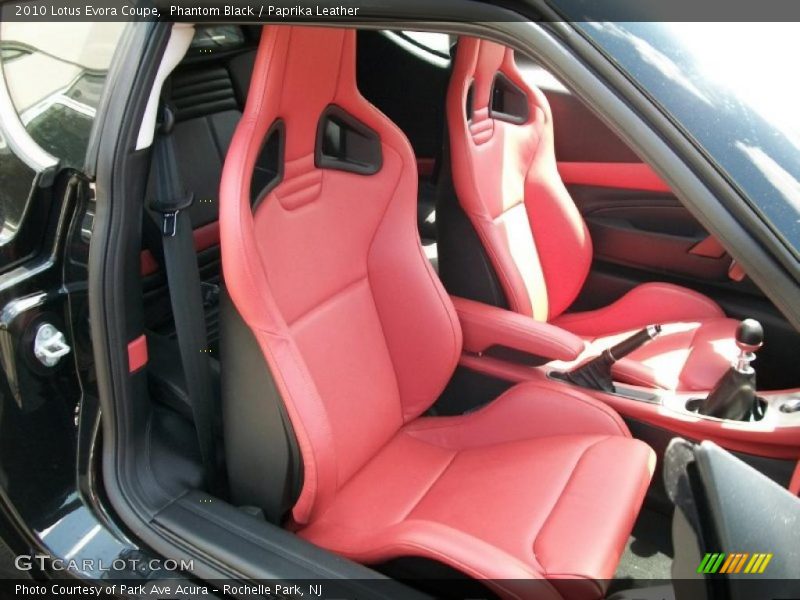  2010 Evora Coupe Paprika Leather Interior