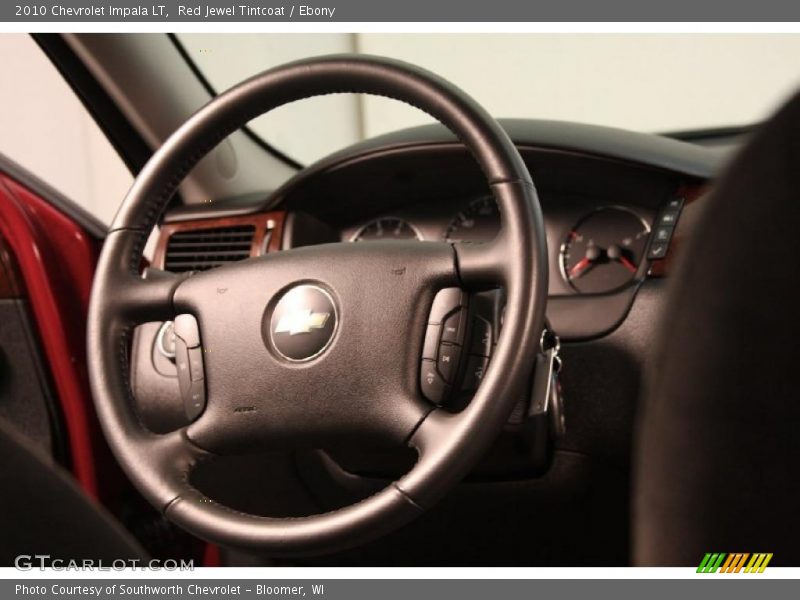Red Jewel Tintcoat / Ebony 2010 Chevrolet Impala LT