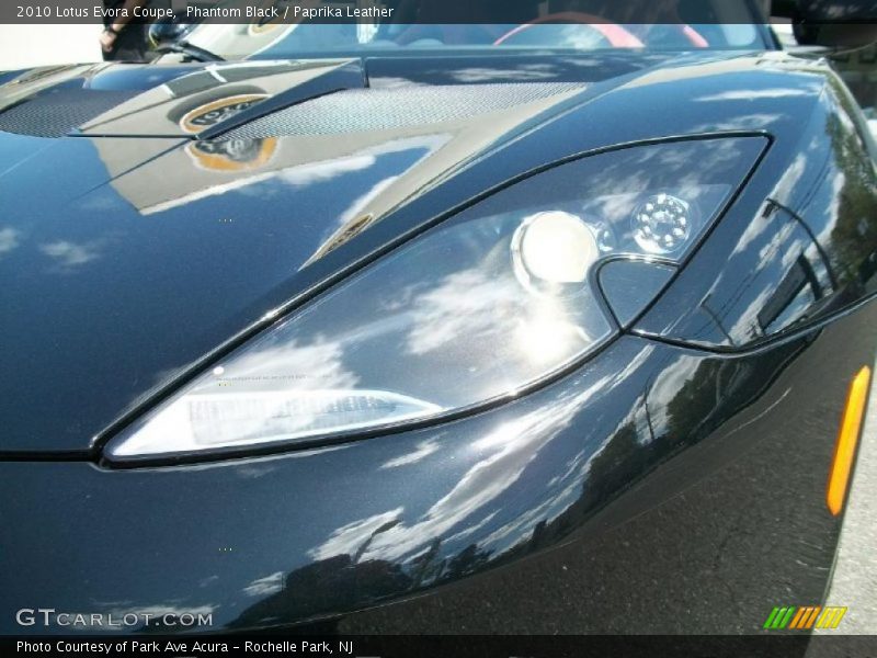 Phantom Black / Paprika Leather 2010 Lotus Evora Coupe