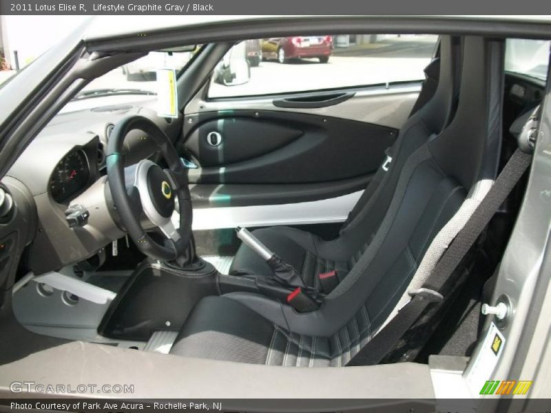  2011 Elise R Black Interior