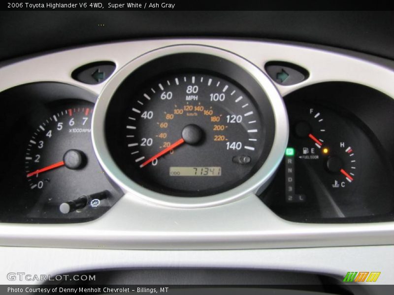 Super White / Ash Gray 2006 Toyota Highlander V6 4WD