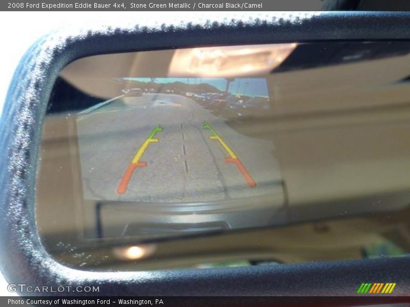 Stone Green Metallic / Charcoal Black/Camel 2008 Ford Expedition Eddie Bauer 4x4