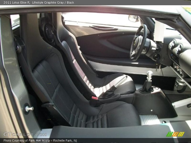  2011 Elise R Black Interior