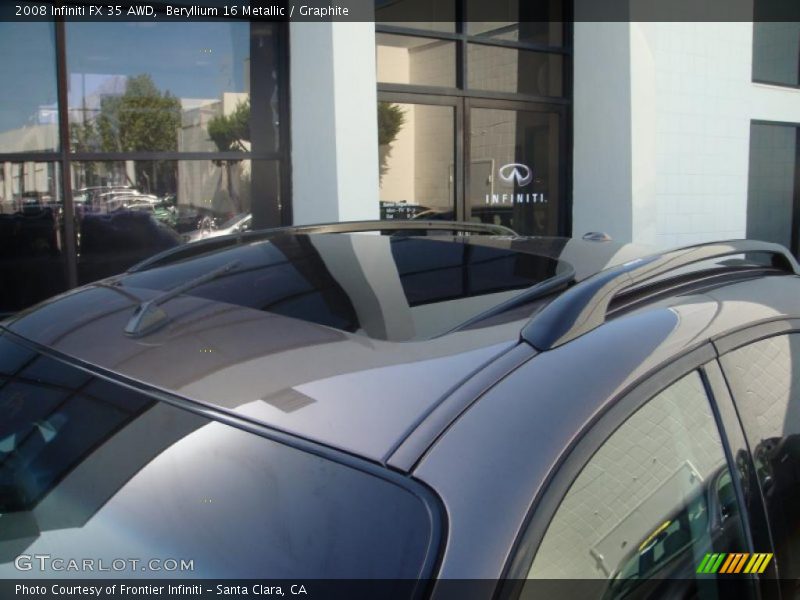 Beryllium 16 Metallic / Graphite 2008 Infiniti FX 35 AWD