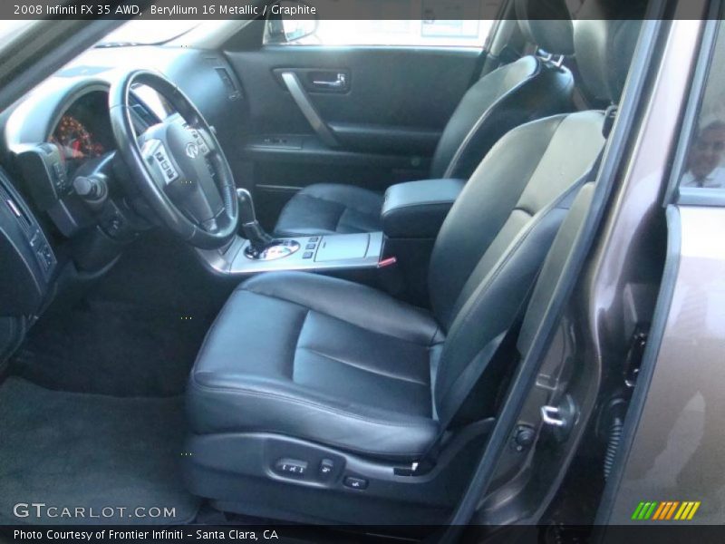 Beryllium 16 Metallic / Graphite 2008 Infiniti FX 35 AWD