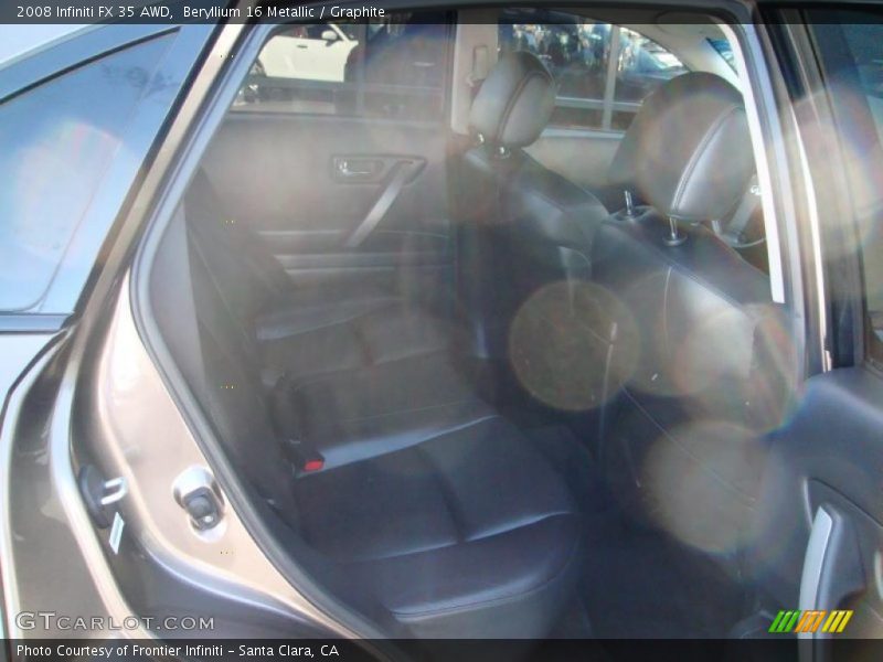 Beryllium 16 Metallic / Graphite 2008 Infiniti FX 35 AWD
