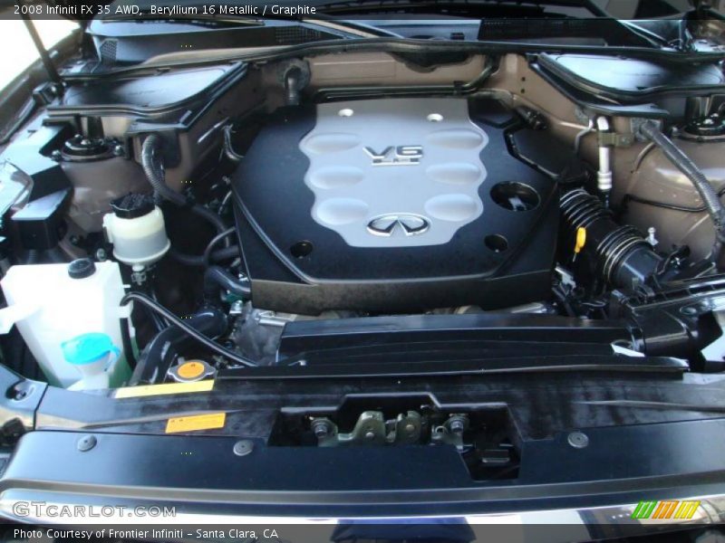 Beryllium 16 Metallic / Graphite 2008 Infiniti FX 35 AWD