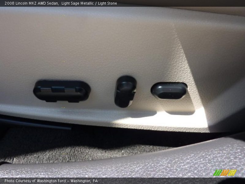 Light Sage Metallic / Light Stone 2008 Lincoln MKZ AWD Sedan