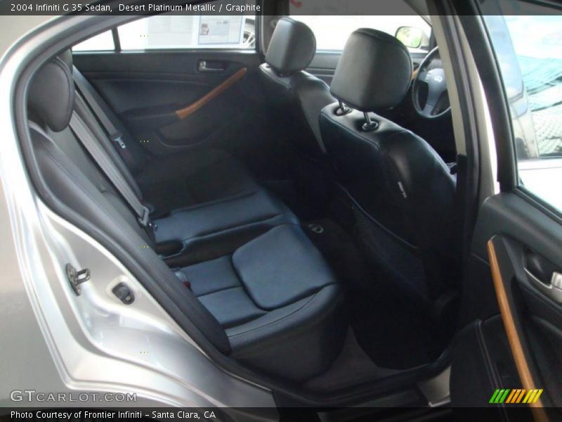 Desert Platinum Metallic / Graphite 2004 Infiniti G 35 Sedan