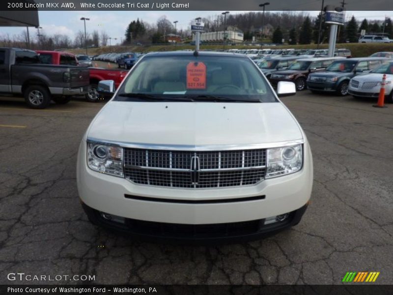 White Chocolate Tri Coat / Light Camel 2008 Lincoln MKX AWD