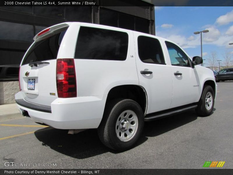 Summit White / Ebony 2008 Chevrolet Tahoe LS 4x4