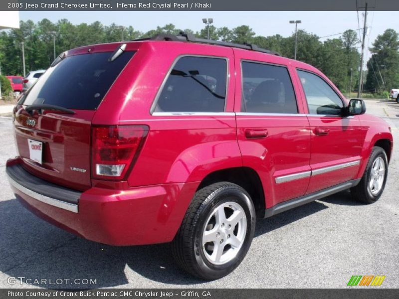  2005 Grand Cherokee Limited Inferno Red Crystal Pearl