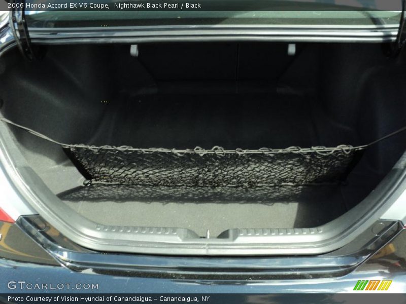 Nighthawk Black Pearl / Black 2006 Honda Accord EX V6 Coupe
