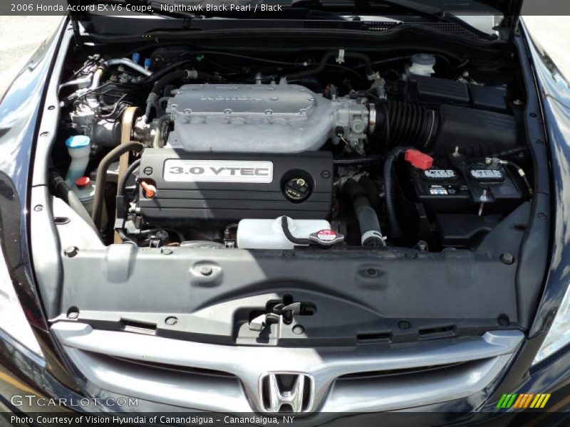 Nighthawk Black Pearl / Black 2006 Honda Accord EX V6 Coupe
