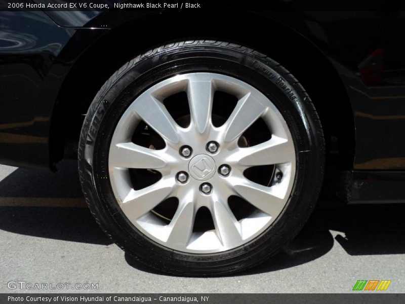 Nighthawk Black Pearl / Black 2006 Honda Accord EX V6 Coupe