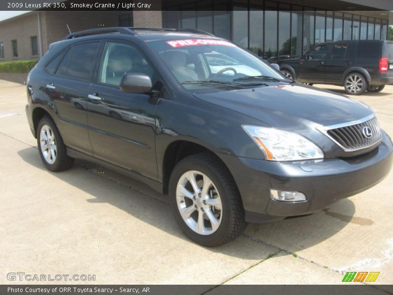 Smokey Granite / Light Gray 2009 Lexus RX 350