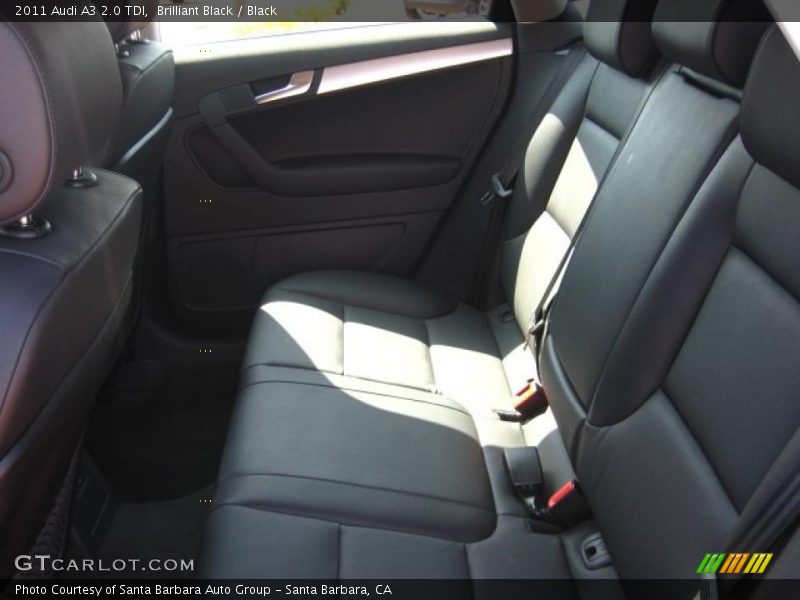 Brilliant Black / Black 2011 Audi A3 2.0 TDI