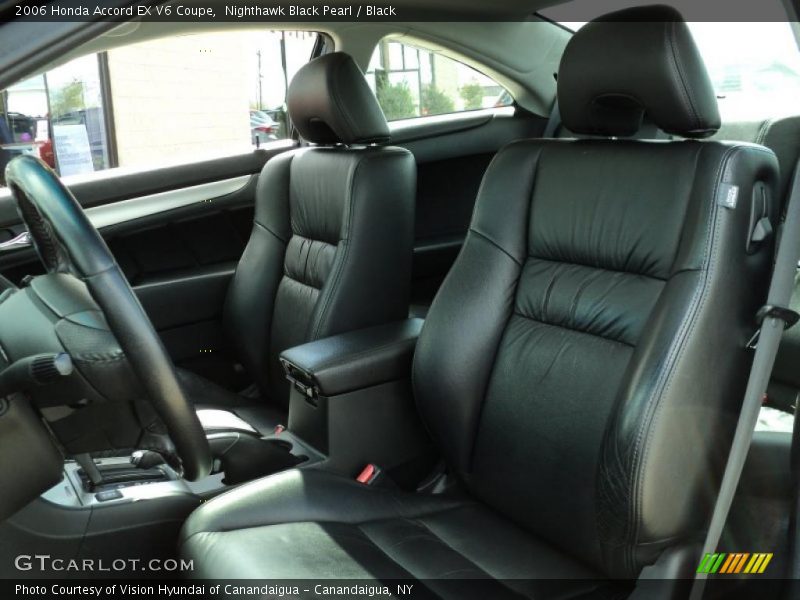 Nighthawk Black Pearl / Black 2006 Honda Accord EX V6 Coupe