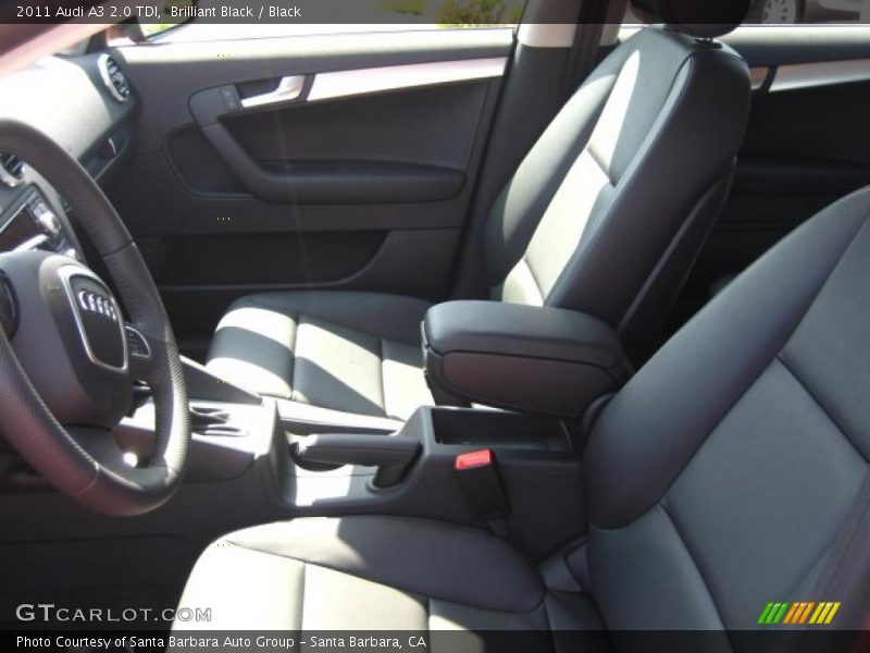 Brilliant Black / Black 2011 Audi A3 2.0 TDI