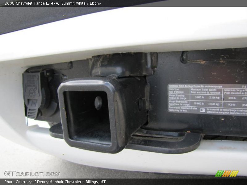 Summit White / Ebony 2008 Chevrolet Tahoe LS 4x4