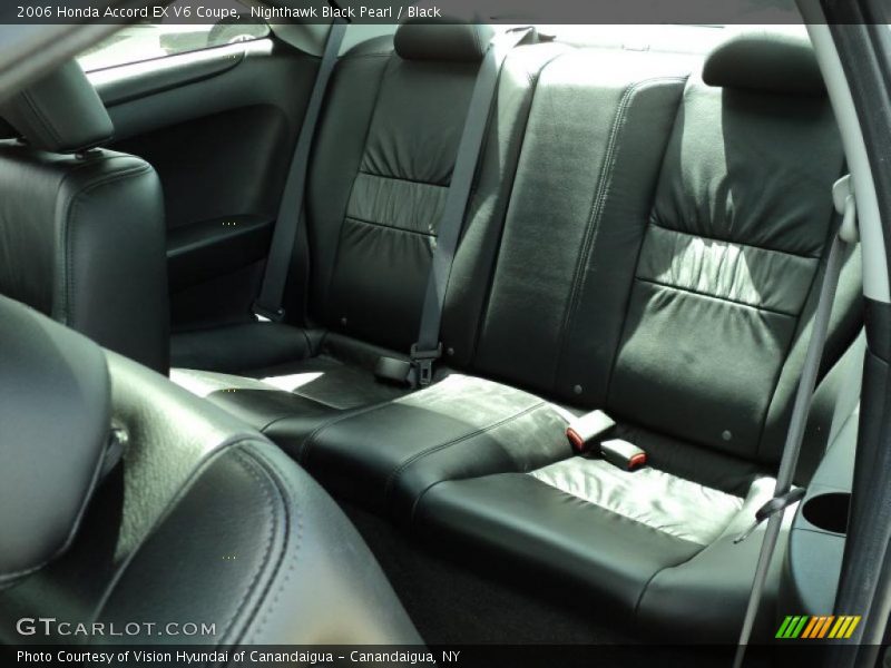 Nighthawk Black Pearl / Black 2006 Honda Accord EX V6 Coupe