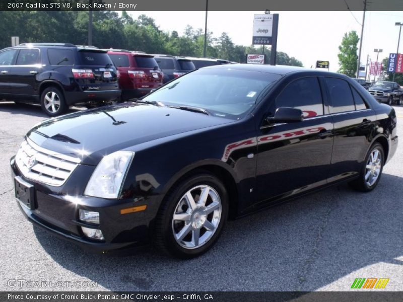 Black Raven / Ebony 2007 Cadillac STS V8