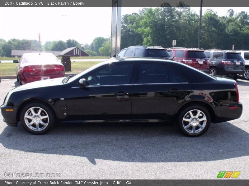 Black Raven / Ebony 2007 Cadillac STS V8